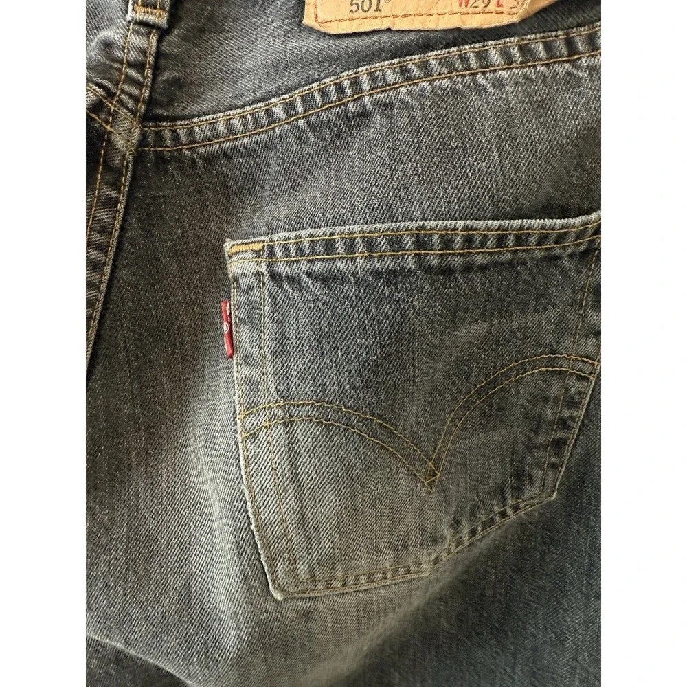 Levi’s 501 Original Fit Jeans – Washed Black